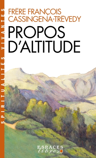Picture of Propos d'altitude (Espaces Libres - Spiritualités Vivantes)
