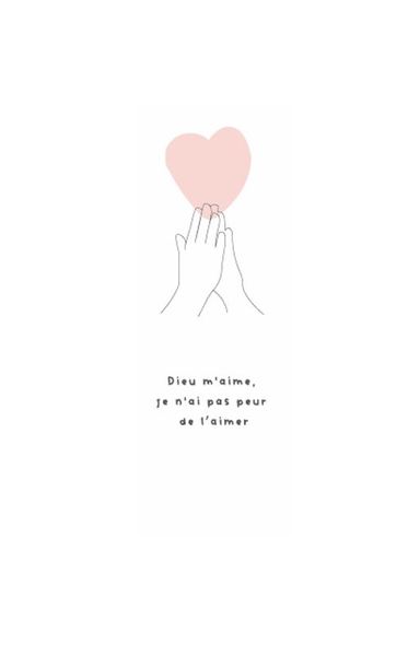 Image de Lot de 20 - Signet Sisters 168 - Mains Coeur