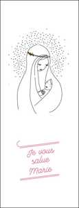Picture of Lot de 20 - Signet Je vous salue Marie