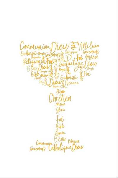 Picture of Lot de 20 - Carte simple Calice