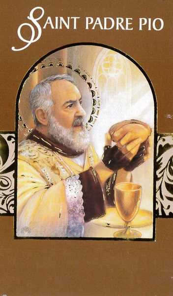 Image de Lot de 12  Cartes doubles Biblio Padre Pio