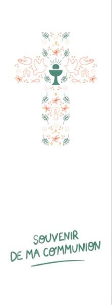 Picture of Lot de 20 signets Sisters vert - Souvenir de ma communion
