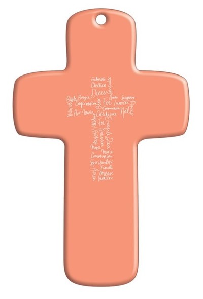 Image de Croix bois imprimée Sisters 32 - Mots Croix