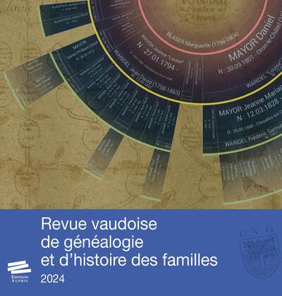 Image de Revue vaudoise de généalogie et d'histoire des familles 2024, 37e année
