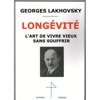 Picture of Georges Lakhovsky Longévité