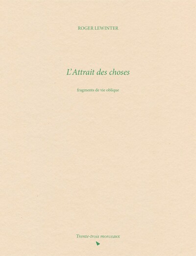 Image de L' Attrait des choses