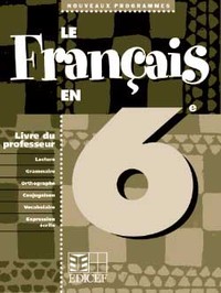 Image de Le Français en 6e / Livre du professeur