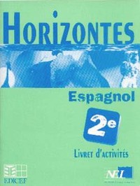 Image de Horizontes, Espagnol 2nde / Livret d'activités