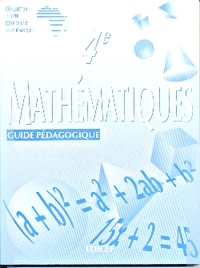 Picture of Mathématiques CIAM 4e / Guide pédagogique