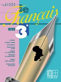 Picture of Livre unique   Le français en 3e