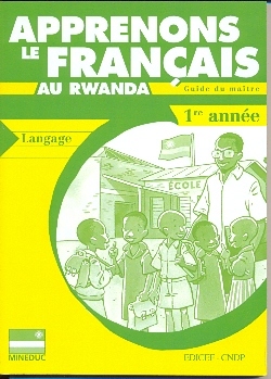 Picture of Apprenons le français au Rwanda Guide du maître 1re année