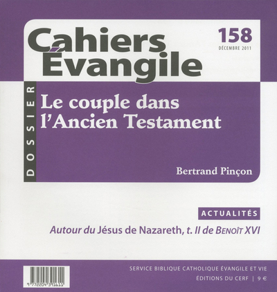 Image de CE-158. LE COUPLE DANS L'ANCIEN TESTAMENT