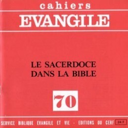 Image de CE-70. Le sacerdoce dans la Bible