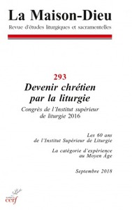 Picture of LA MAISON-DIEU NUMERO 293 DEVENIR CHRETIEN PAR LALITURGIE