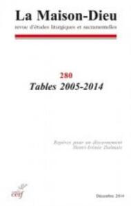 Image de MAISON-DIEU 280 - TABLES 2005-2014