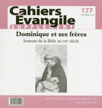 Image de CAHIERS EVANGILE - NUMERO 177 DOMINIQUE ET SES FRERES