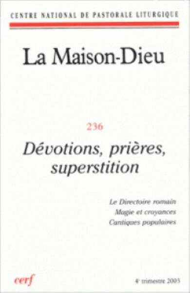 Image de MAISON-DIEU 236 - DÉVOTIONS, PRIÈRES, SUPERSTITION