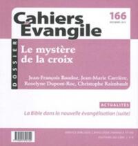 Image de CAHIERS EVANGILE - NUMERO 166 LE MYSTERE DE LA CROIX