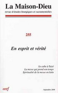 Image de MAISON-DIEU 255 - EN ESPRIT ET VÉRITÉ