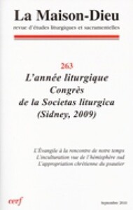 Image de Maison-Dieu n°263 : L'année liturgique, congrès de la Societas Liturgica