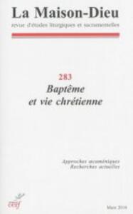 Image de MAISON-DIEU 283 - BAPTÊME ET VIE CHRÉTIENNE