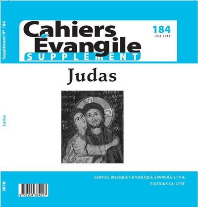 Image de CAHIERS EVANGILE SUPPLEMENT NUMERO 184 JUDAS
