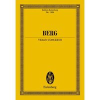 Image de ALBAN BERG : VIOLIN CONCERTO - VIOLON & ORCHESTRE - PARTITION D'ETUDE