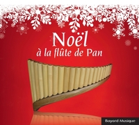 Image de Noël à la flûte de pan