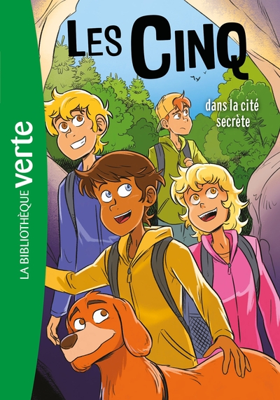 Image de Les Cinq (nouvelle édition),  Tome 45 - Les Cinq et la cité secrète