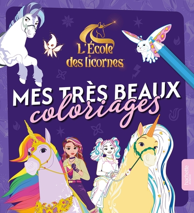 Image de L'école des licornes - Mes très beaux coloriages
