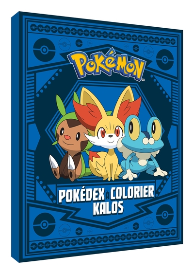 Image de Pokémon - Pokedex à colorier Kalos