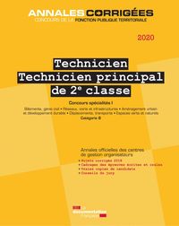 Image de Technicien principal de 2e classe 2020 - Concours spécialité i - b