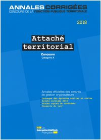 Picture of Attaché territorial 2018 -  Concours