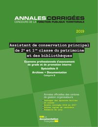 Picture of Assistant de conservation principal du patrimoine de 1re et 2e classe