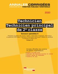 Image de Technicien principal de 2e classe 2020 - Concours spécialité ii