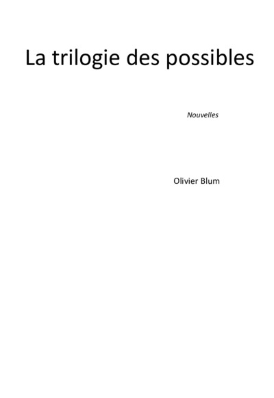 Image de La trilogie des possibles