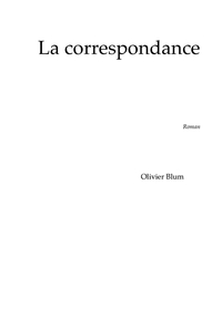 Picture of La correspondance