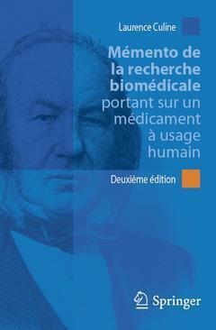 Image de Mémento de la recherche biomédicale portant sur un médicament à usage humain