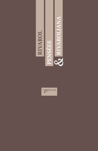 Image de Pensées & Rivaroliana