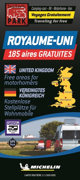 Image de TRAILER S PARK CARTE ROUTIERE Royaume-Uni DES AIRES GRATUITES