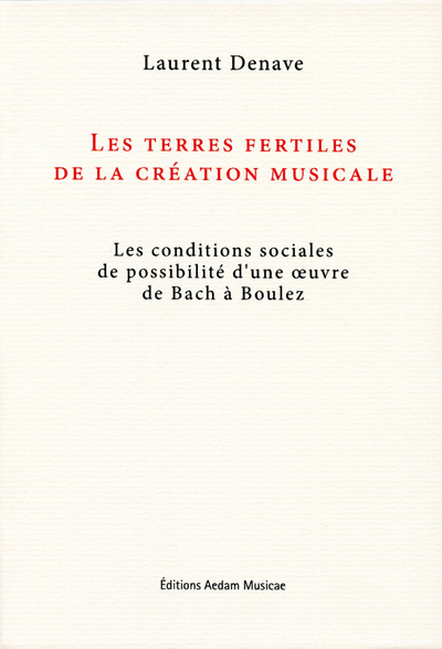 Picture of Les terres fertiles de la création musicale