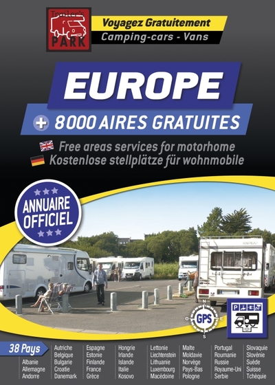 Picture of TRAILER'S ANNUAIRE EUROPE AIRES CAMPING CARS GRATUITES