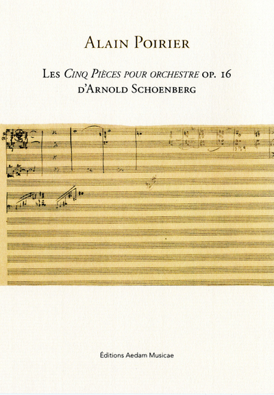 Image de Les cinq pièces pour orchestre op. 16 d'Arnold Schoenberg