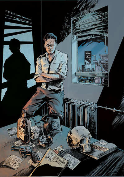 Image de Chroniques américaines Un cadavre à Childress Creek (Version toilée)