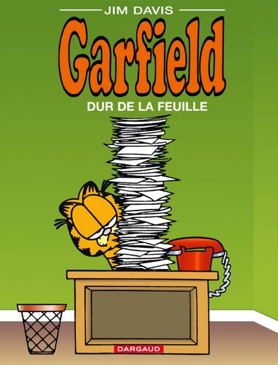 Picture of Garfield - Dur de la feuille