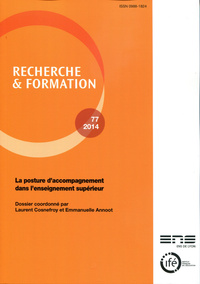 Picture of RECHERCHE ET FORMATION, N 77/2014. LA POSTURE D'ACCOMPAGNEMENT DANS