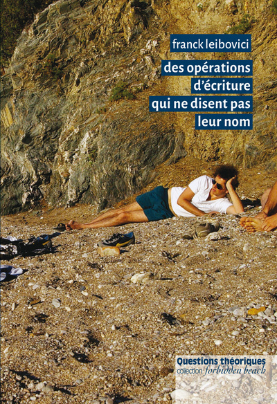 Picture of Des opérations d'écriture qui ne disent pas leur nom