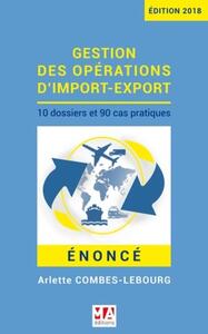Picture of GESTION OPERATIONS IMPORT EXPORT ENONCE