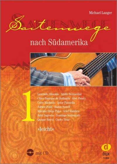 Image de MICHAEL LANGER : SAITENWEGE NACH SUDAMERIKA 1  - RECUEIL + CD