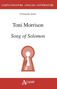 Picture of Toni Morrison. Song of Solomon